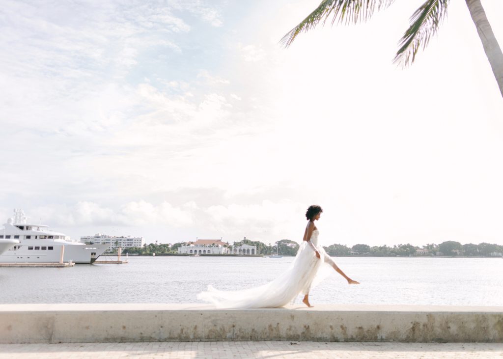 Photo by Judith Rae - Cidnee in WPB, FL Monique Lhuillier bridal